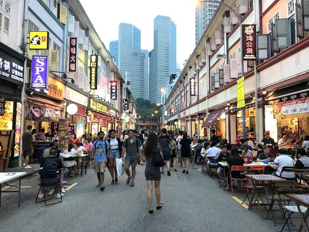 Famous Food Street In Singapore